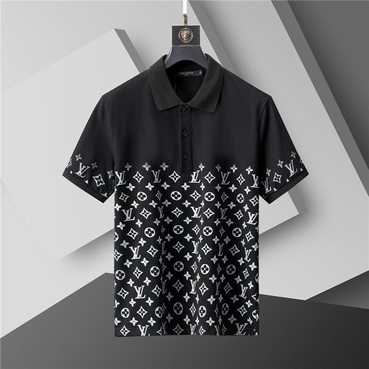 Louis Vuitton POLO shirts men-LV61814A